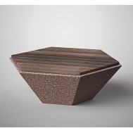 Скамья бетонная МОЗАИКА С-47