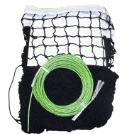 Сетка теннисная, нить 3 мм, с тросом, профессиональная (11.209)