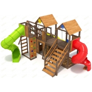Детская площадка IgraGrad Комбо с трубой 2,1м