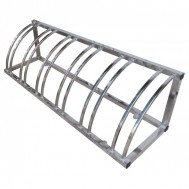 Велопарковка Air Gym Оптима из нержавеющей стали, фото 1