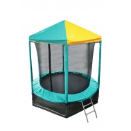 БАТУТ OPTIFIT LIKE GREEN 8FT С КРЫШЕЙ, фото 1