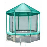 БАТУТ OPTIFIT LIKE GREEN 12FT С КРЫШЕЙ, фото 1