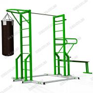 W-3.00 Миникомплекс для воркаута мобильный улучшенный, фото 1