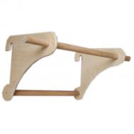 Деревянный навесной турник для шведской стенки, фото 1