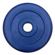 Диск обрезиненный &quot;ProfiGym&quot; d 26 мм синий 2,5 кг, фото 1