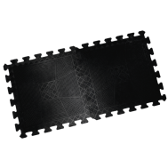 Коврик резиновый 400 х 400 х 20 мм чёрный, фото 1