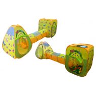 2 игровых домика + туннель + 100 шариков CBH-24, фото 1