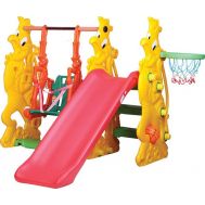 Горка &quot;Петушок&quot;+ баскетбольное кольцо + качели SL-15, фото 1