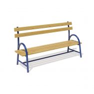 Лавочка «Green Grower» (со спинкой), фото 1