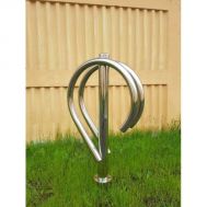 Велопарковка Дабл на 2 велосипеда из нержавеющей стали, фото 1