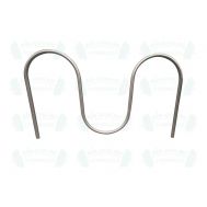 Велопарковка Волна из нержавеющей стали, фото 1