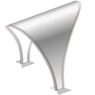 Соединение палаток 5/5 (оливковый с дверью ПУ3000) ЛОТОС