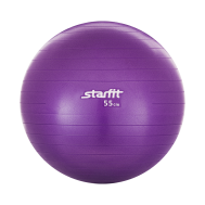 Мяч гимнастический GB-101 55 см, антивзрыв, фиолетовый, фото 1
