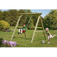 Деревянные качели ИЗЕО (рама для качелей) на 1 место, фото 1