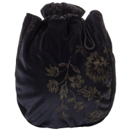 Чехол для мяча для художественной гимнастики, бархат, черный, фото 1