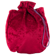 Чехол для мяча для художественной гимнастики, бархат, красный, фото 1