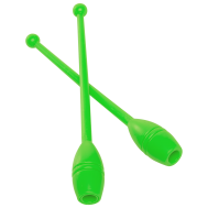 Булавы для художественной гимнастики У714, 35 см, салатовые, фото 1