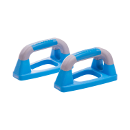 Упоры для отжиманий «Утюжки» BA-303, синие/серые, фото 1