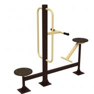 Тренажер уличный твистер сидя + твистер стоя  Air-Gym YT26, фото 1