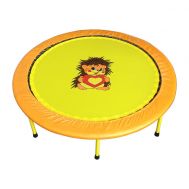 КМС Складной мини-батут 54&quot; диаметр 138 см оранжевый (батуты), фото 1
