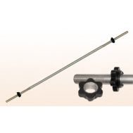 Гриф для штанги &quot;Титан&quot; d 26 мм хромированный  1200 мм, замок-гайка, фото 1