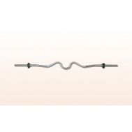 Гриф для штанги &quot;Титан&quot; d 26 мм хромированный W-образный, замок-гайка, фото 1