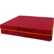 Мат № 8 (100 х 200 х 10) 1 сложение PERFETTO SPORT красно/жёлтый