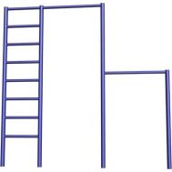 Детская площадка ЛЕСТНИЦА-ТУРНИК 2-уровневый, фото 1