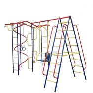 Детский спортивный уличный комплекс &quot;Пионер&quot; Вираж дачный плюс со спиралью, фото 1