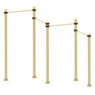 Комплекс четырех секционный разноуровневый турник – змейка Air-Gym YSK29, фото 1