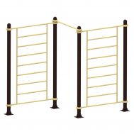 Комплекс спортивный шведская стенка+турник (змейка) Air-Gym YSK38, фото 1