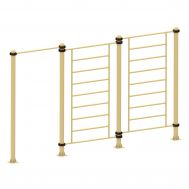 Трехсекционный прямой турник+шведская стенка Air-Gym YSK39, фото 1