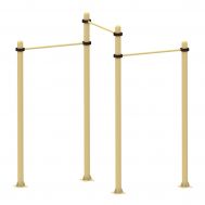 Турник разноуровневый тройной (змейка) Air-Gym YSK40, фото 1