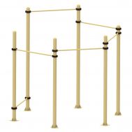 Комплекс турников шестигранник Air-Gym YSK44, фото 1