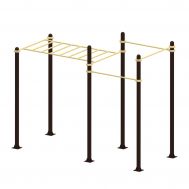 Рукоход с тремя турниками Air-Gym YSK46, фото 1