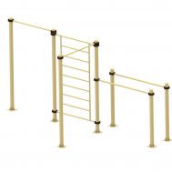 Два турника, брусья, шведская стенка  Air-Gym YSK54, фото 1