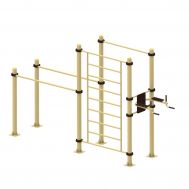 Турник, брусья, вертикальный пресс, шведская стенка Air-Gym YSK67, фото 1