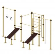 Комплекс спортивный  для подготовки к сдаче нормативов ГТ 02 Air-Gym YSK81, фото 1