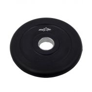 Диск обрезиненный STARFIT BB-202  0,5 кг, d=26 мм, стальная втулка, черный 1/40, фото 1