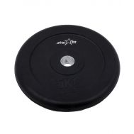 Диск обрезиненный STARFIT BB-202  5 кг, d=26 мм, стальная втулка, черный 1/4, фото 1