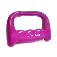 Гантель виниловая STARFIT DB-103 0,5 кг, розовая (1 шт.) 1/40, фото 1