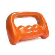 Гантель виниловая STARFIT DB-103 1 кг, оранжевая (1 шт.) 1/20, фото 1
