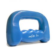Гантель виниловая STARFIT DB-103 2 кг, синяя (1 шт.) 1/10, фото 1