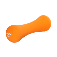 Гантель неопреновая STARFIT DB-202 1 кг, ярко-оранжевый (1 шт.) 1/20, фото 1