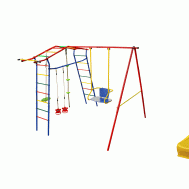 Спортивный комплекс Игромания дачный с горкой КМС-420 (базовый), фото 1