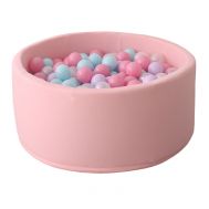 Сухой бассейн AIRPOOL Romana ДМФ-МК-02.53.01 (розовый с розовыми шариками, 150 шт.)