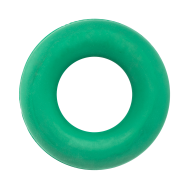 Эспандер кистевой Кольцо 15кг, зеленый (ТОЛЬКО по 5 шт.), фото 1