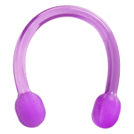 Эспандер плечевой ES-103 TPR, фиолетовый, фото 1