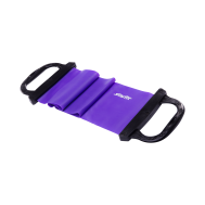 Эспандер ленточный ES-202 жесткая ручка, фиолетовый, фото 1