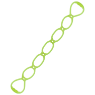 Эспандер многофункциональный ES-607, TPR, зеленый, фото 1